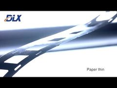 نوار نیکل خالص باتری 0.15 متر ضخامت 0.2 میلی متر با فاصله 23.4 گام