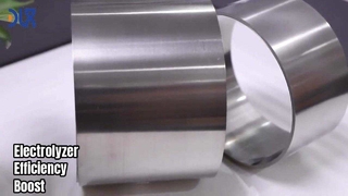 با نوارهای NiCr کارایی الکترولیز را افزایش دهید