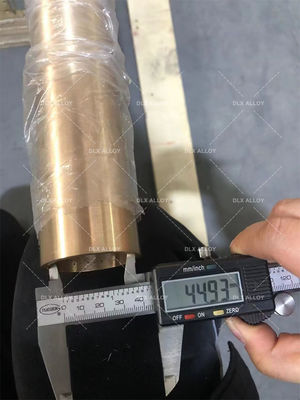 قیمت خوب مقاومت در برابر آب دریا مقاومت در برابر دمای بالا لوله لوله نیکل خالص با اندازه های سفارشی برای کاربردهای صنعتی آنلاین