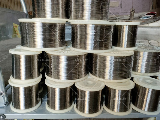 قیمت خوب مقاومت در برابر دماهای بالا سیم نیکل خالص Ni200 و Ni201 برای کوره، ترموکوپل و فرآیند شیمیایی آنلاین