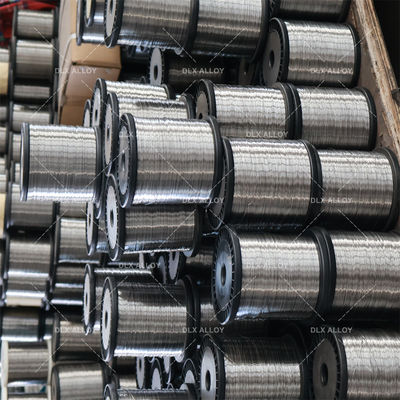 قیمت خوب سیم مقاومتی نیکل کروم Ni60Cr15 با سطح براق و حساس به حرارت با قابلیت جوشکاری عالی برای کاربردهای دمای بالا آنلاین