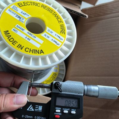 قیمت خوب رسانایی الکتریکی سیم نیکل آبکاری شده غیر مغناطیسی مقاومت در برابر دما آنلاین