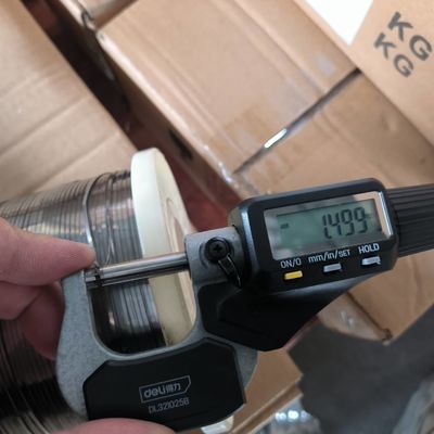 قیمت خوب 8.908 گرم بر سانتی متر مکعب سیم نیکل با خلوص بالا برای فرآیندهای صنعتی دقیق و با دقت آنلاین