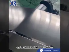 نوارهای رسانای پیشرفته NiCr Cr20Ni30 برای تکنولوژی الکترولیز پایدار آب