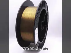 سیم نیتینول با خلوص بالا برای دستگاه های پزشکی ASTM F2063